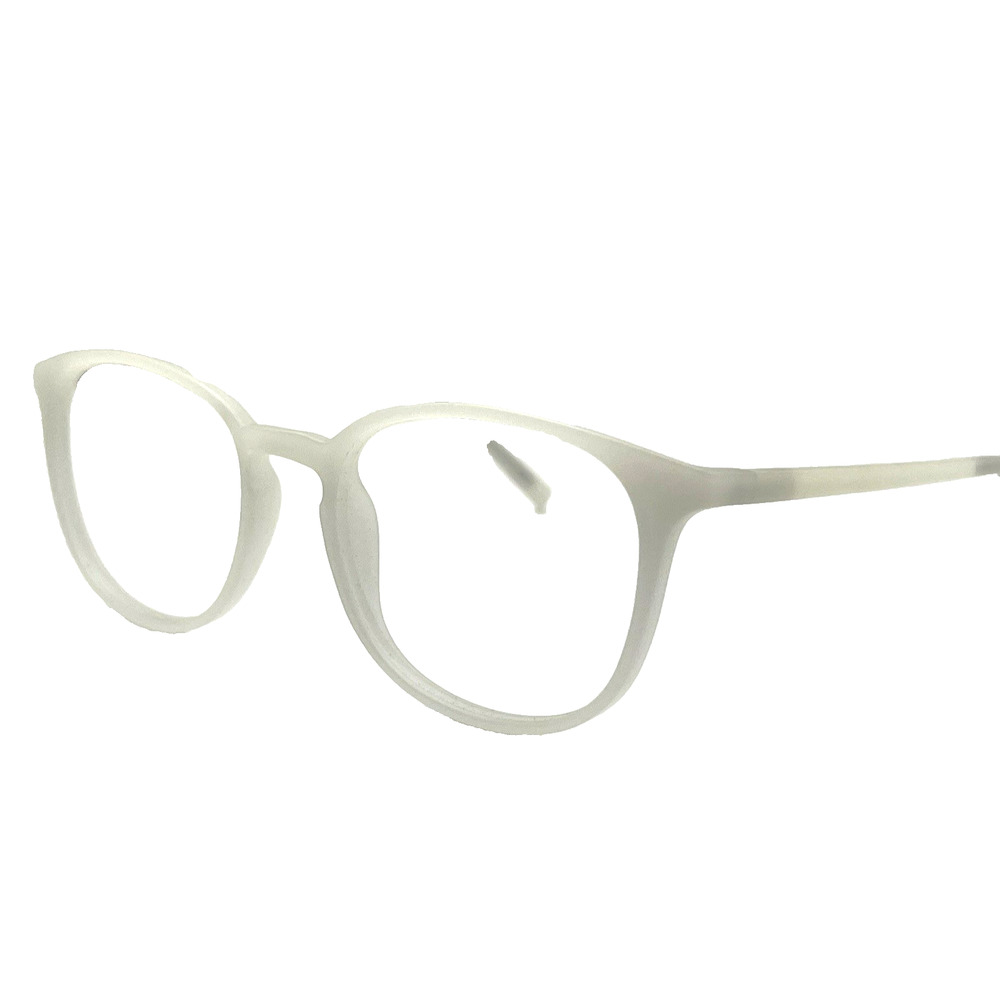 REVEL 35-001617 WHITE CLEAR FULL RIM EYEGLASSES 49-17-138
